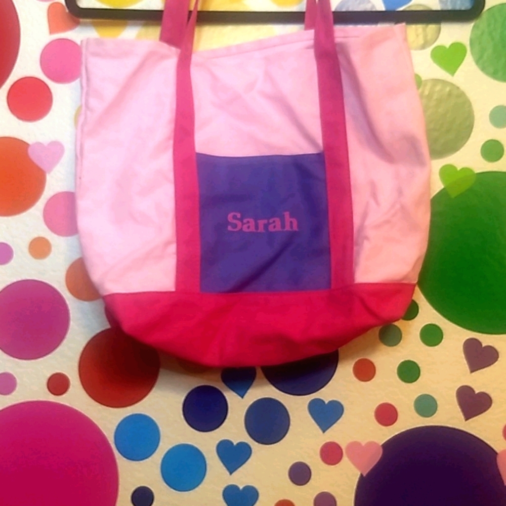 Vintage SARAH tote bag